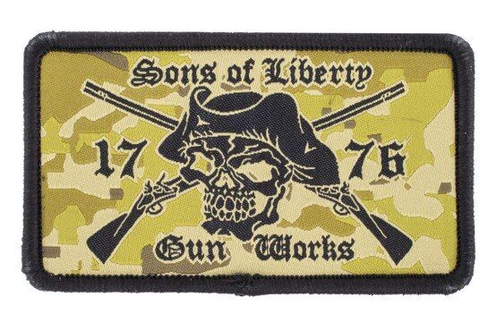 Sons of Liberty Gun Works multicam Logo morale patch